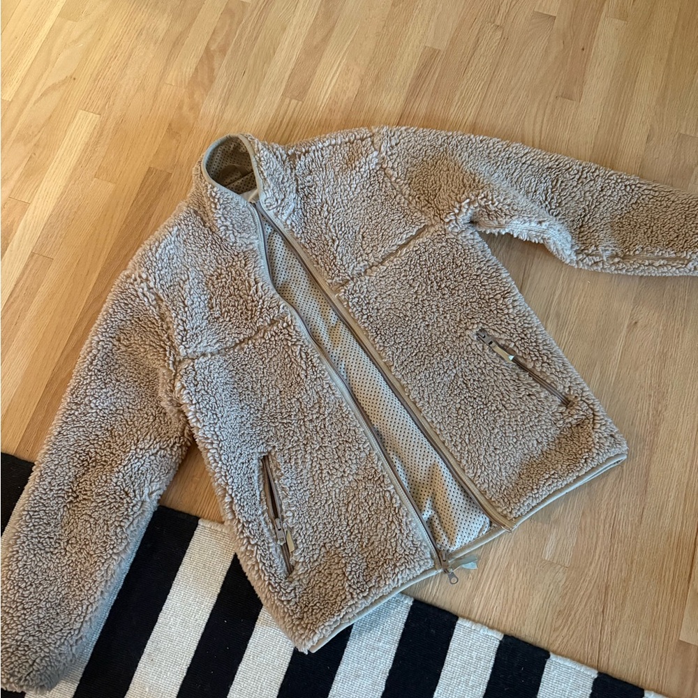 TNA Tan Fleece Jacket